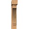 Ekena Millwork Imperial Block Smooth Bracket w/ Offset Brace, Western Red Cedar, 7 1/2"W x 36"D x 40"H BKT0806X36X40IMP05SWR - alternate 4